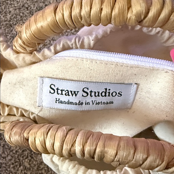 Straw Studios Natural Woven Tote - Picture 7 of 7